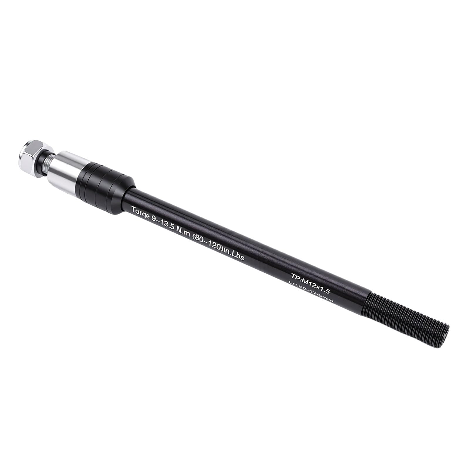 Sorandy M12 Perno Passante per Rimorchio Bici, Adattatore per Rimorchio Perno Passante in Alluminio Acciaio Inossidabile, Adattatore per Bici con Connessione Stabile e per da Montagna da Strada