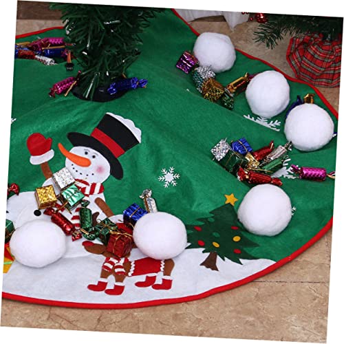 Zerodeko 50 Unidades bola neve artificial mini brinquedos infantis brinquedos para fora brinquedo cr