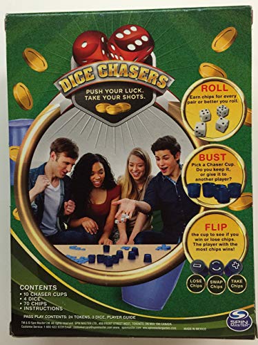 Dados Dice Chasers con juego adicional Left Center Right 2