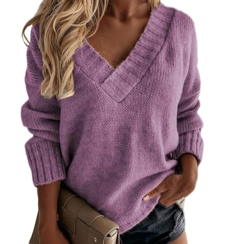Women's Autumn Sweater 2025 Fall Casual Timeless Long Sleeve Tops