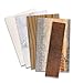 Stikwood Sample Set - 5 Pack | Wall Decor | Peel & Stick Reclaimed Wood Plank Test Kit, Multi