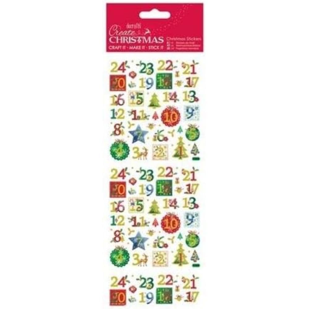 Papermania Scrapbooking Stickers, Multicolore