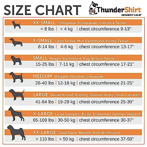 ThunderShirt for Dogs, Dog Calming Jacket, Thunder Shirt Large, Anxiety Coats for Dogs, Instant Natural Relief for Storms, Fireworks & Separation, Calming Vest, 5 Sizes, Grey - Image 6