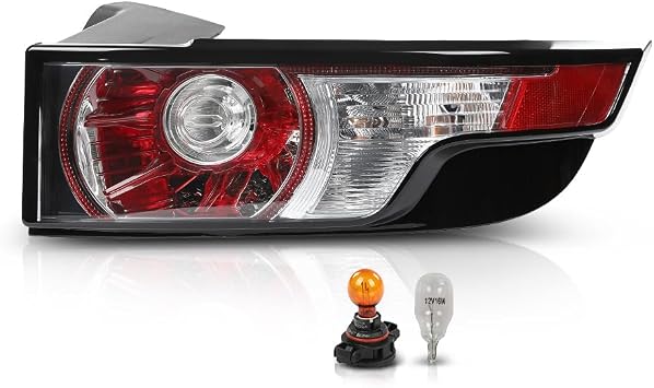 LQI Tail Light Assembly Rear Lights Right Passenger Side Rear Brake Lamp Compatible with Land Range Rover Evoque 2011-2015 LR074796 LR058816 LR057980 LR037710 LR025146