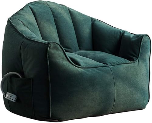 DLOETT - Sofá perezoso nórdico, simple, para dormitorio, sala de estar, puf creativo