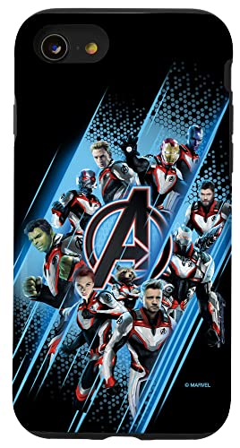 Marvel Avengers : Endgame Logo Super Heroes Coque pour iPhone SE (2020) / 7/8