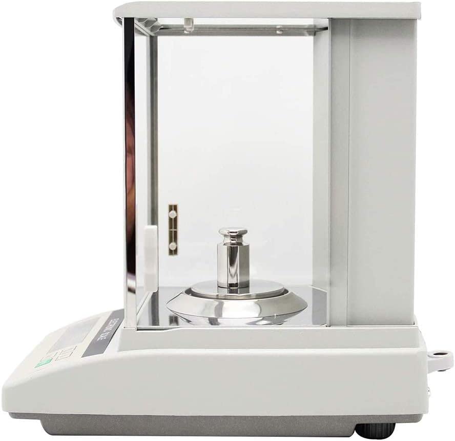 Bilancia Analitica Digitale Di Precisione 0.0001g - 110g Capacità, Display LCD, Parabrezza, Per Laboratorio - Foto 9