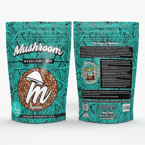 Mycelium Plus Mix de Granos para Cultivo de Hongos 5lbs miniatura 3
