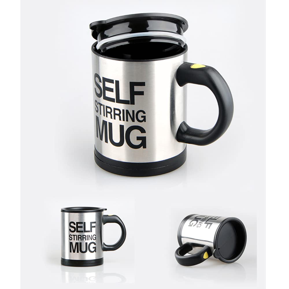 Amazon | Self Stirring Mug by Unknown | STONCEL | 水筒・マグボトル