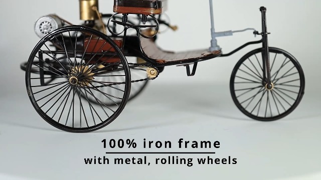 Amazon.com: Old Modern Handicrafts 1886 Benz Car Collectible