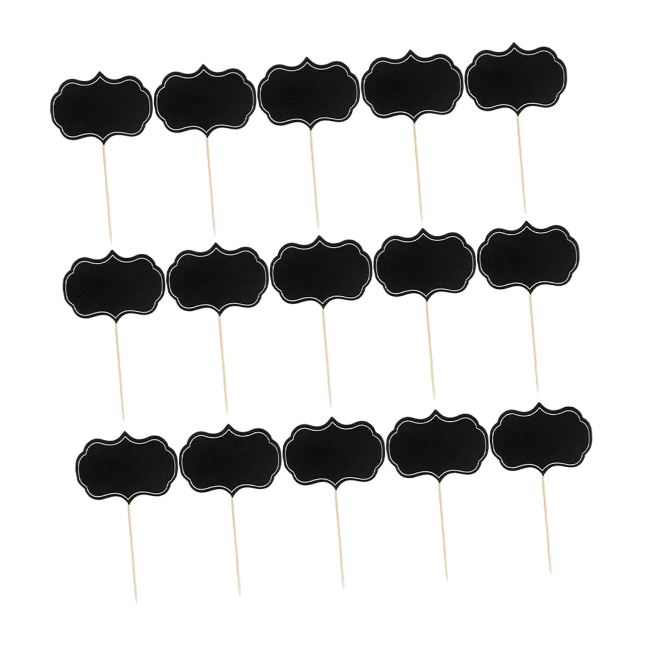 ABOOFAN Cheese Markers Buffet Food Labels 24pcs Food Labels Stickers for Catering