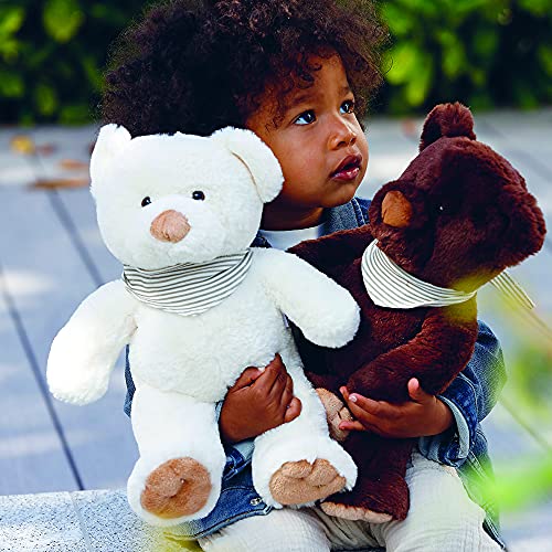 Teddykompaniet Teddybär 2897 Kuscheltier Teddybär Weiß Malte - Teddy Bear 35 cm – Stofftier Teddybär Eco-Friendly… – Bild 8