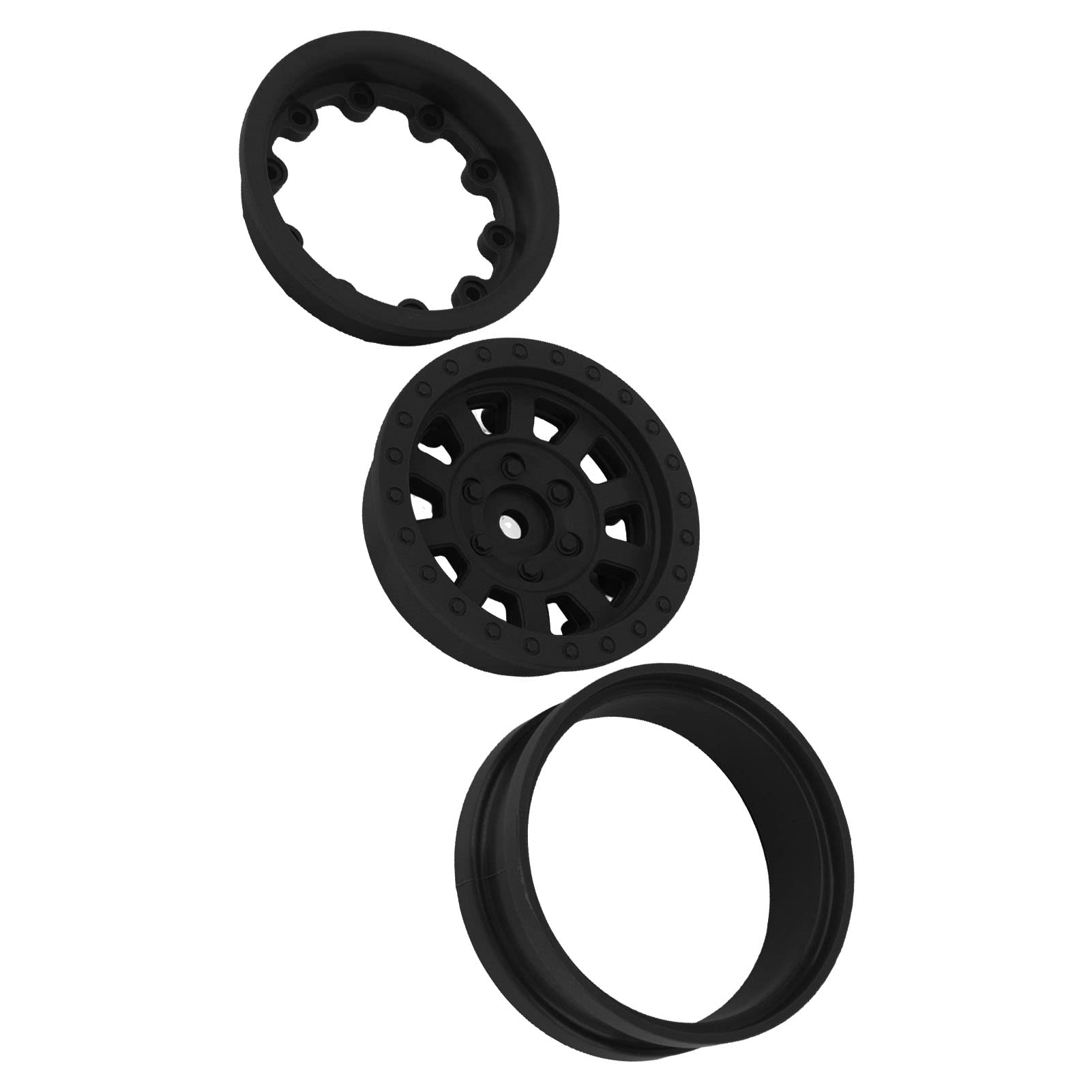 Juego De 4 Llantas Beadlock De 1,9 Pulgadas Para Coches RC – Compatibles Con Axial SCX10 Y Traxxas 1/10