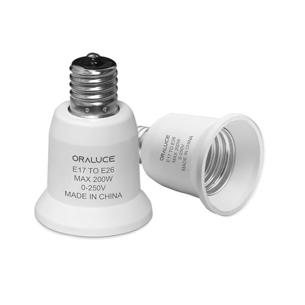 しそ　17口 Amazon.co.jp: ORALUCE E17-E26口金変換アダプター E17 E26変換
