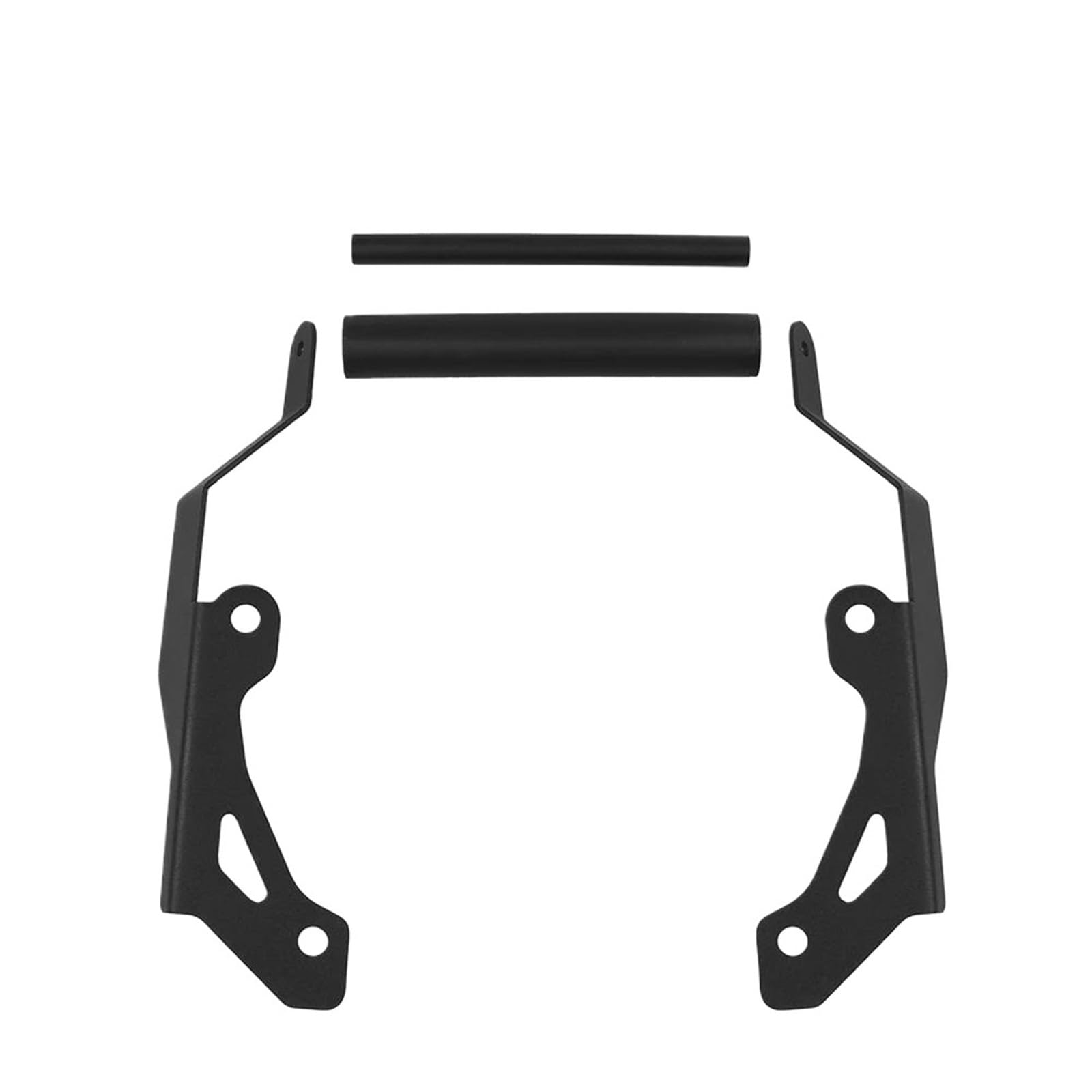 Navigateur GPS sur NC 700 stable grâce au support de fixation moto