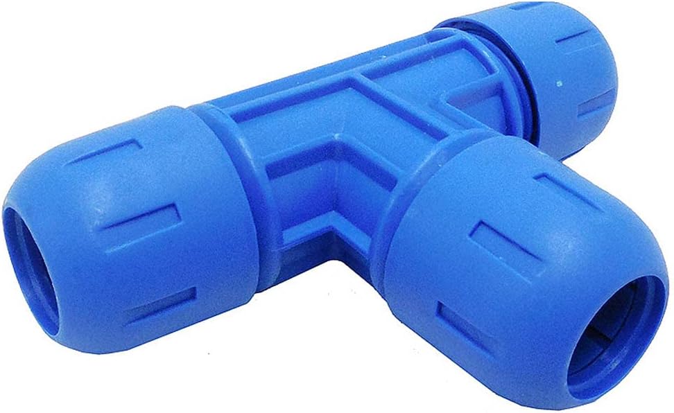 3/4" Rapid Air FastPipe Equal Tee Fitting Quality Compressed Air Piping Part
