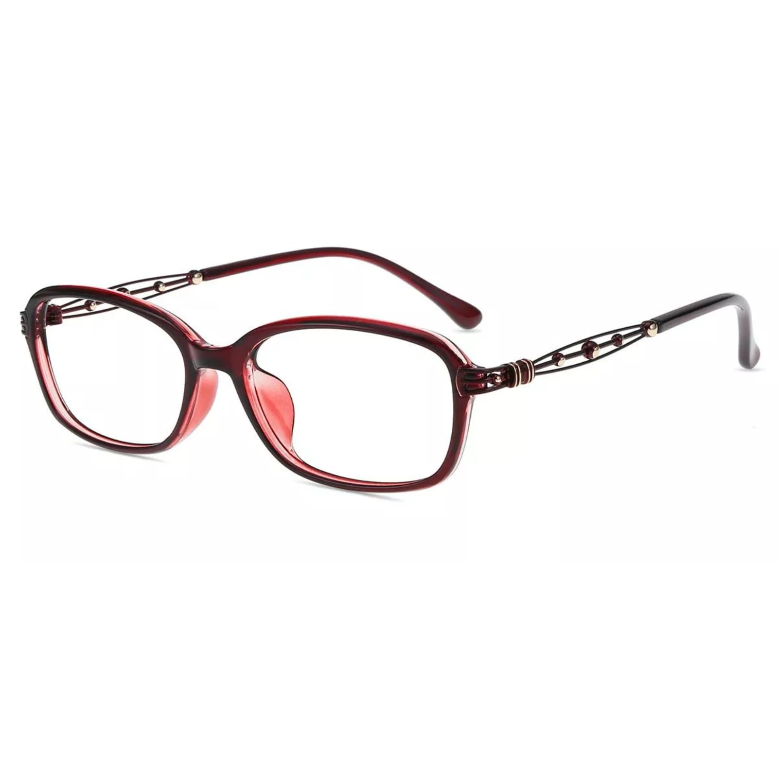 Firmoo Blaulichtfilter Brille Damen Herren Übergroß Brille m