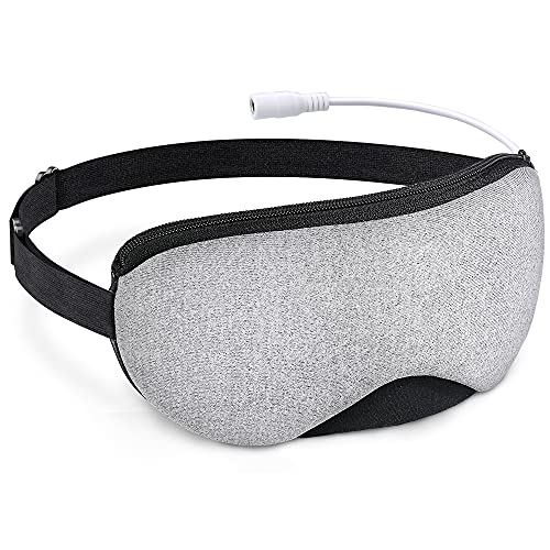 AOYATEC ホットアイマスク usb 電熱式 遮光 温度調節 タイマー設定 長さ調節...