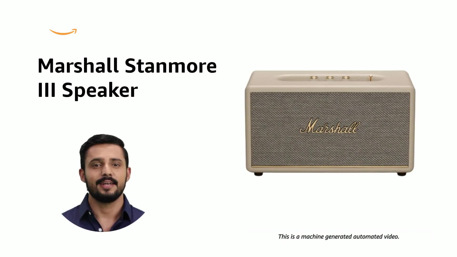 Marshall Stanmore III Bluetooth Home Speaker - Loud Stereo Sound
