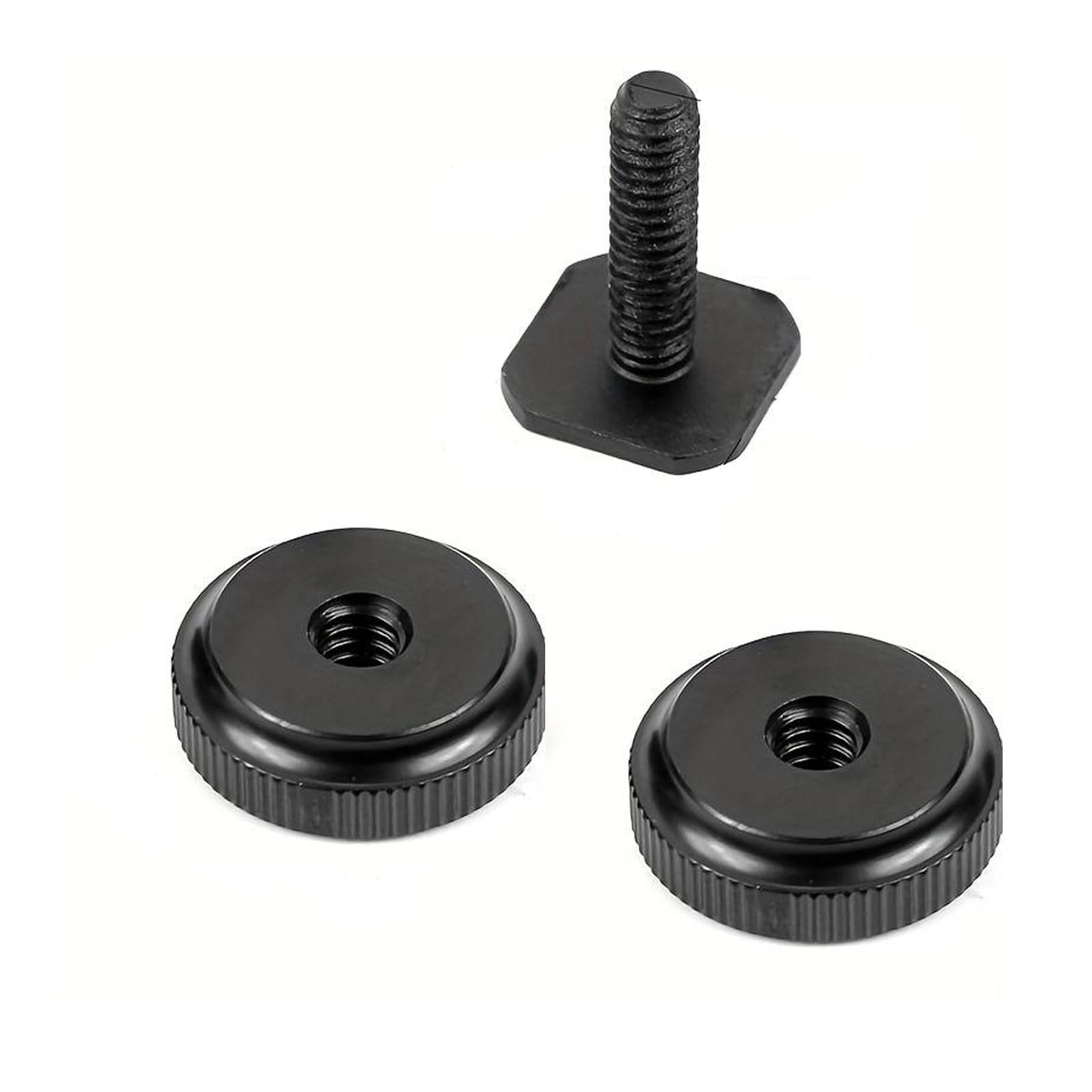 Soporte de zapata caliente para cámara (2 unidades) a 1/4"-20 adaptador de tornillo de trípode soporte de zapata para cámara DSLR Rig