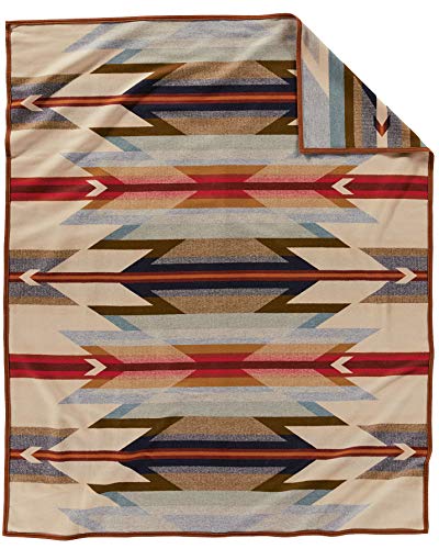 PENDLETON King Wyeth Trail Blanket Wheat/Tan