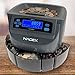 Nadex S540 Pro | Coin Counter, Sorter, and Wrapper | Sorts up to 300 Coins Per Minute | Comes with 48 Preformed Wrappers (Gray)