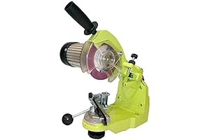 Timber Tech CS-BWM Upright Bench Wall Mount Electric Chain Saw Sharpener Grinder