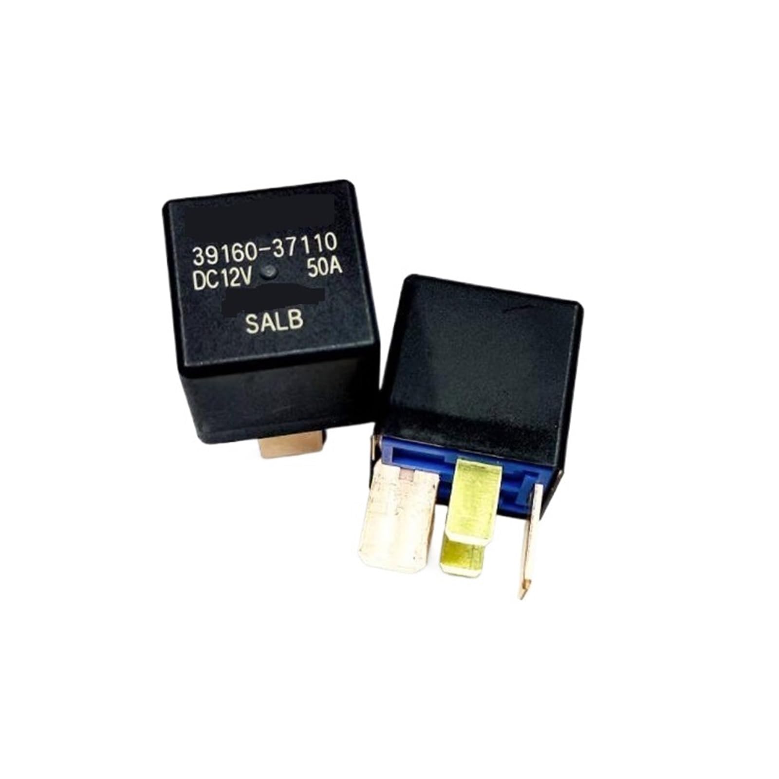 Relais 39160-37110 automobile 12V 50A 4 broches pour composants électriques