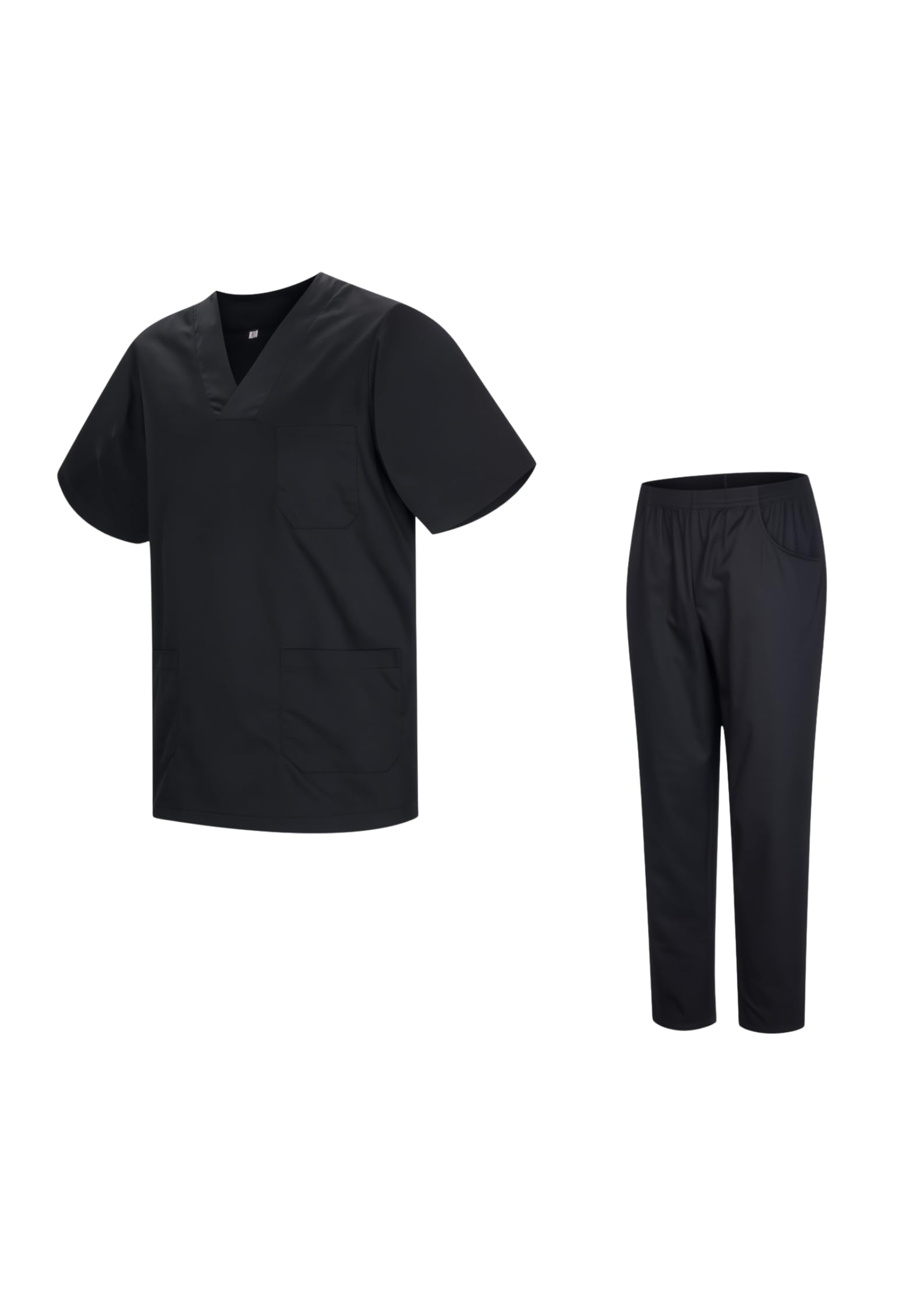 Victory Uniforme Sanitario Unisex Pijama Médico Conjunto Ropa Trabajo Enfermera Limpieza Estética Casaca Y Pantalón Cintura Bolsillos Lavable Comodo Auxiliar De Enfermería - Serie 817&8312