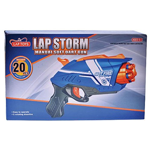 Storm Manual Soft Dart Gun Amazon.in Toys & Games