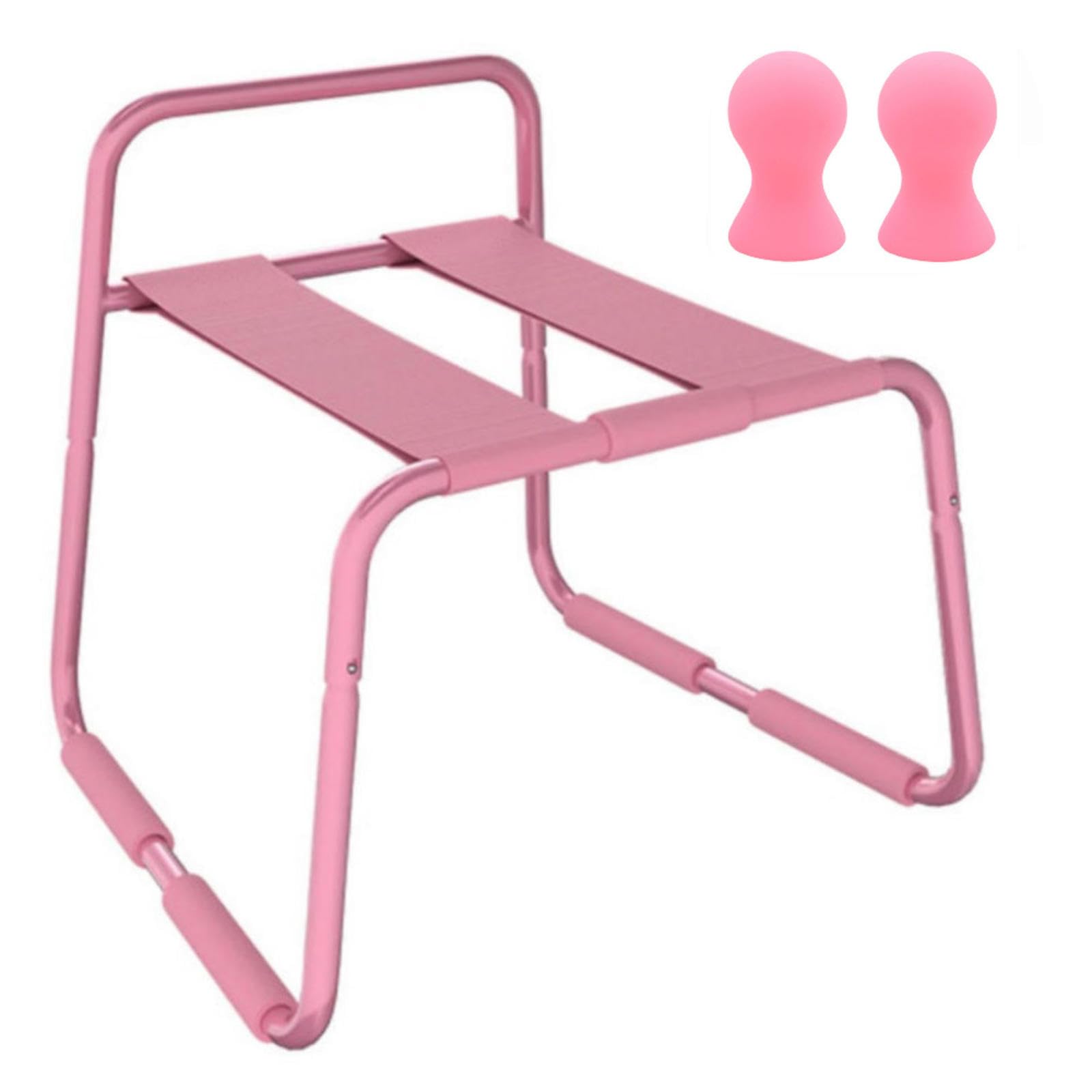 Sedia Multifunzionale Forte capacità di Carico per Archiviazione Portatile,Pink