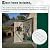 SemiKeem 4' x 8' Metal Outdoor Storage Shed, Lean to Storage Outdoor Shed Garden Tool Storage Cabinet House w/Lockable Door and 2 Air Vents for Backyard Patio Lawn, Gray, 48.82" W x 92.5" D x75.7 H