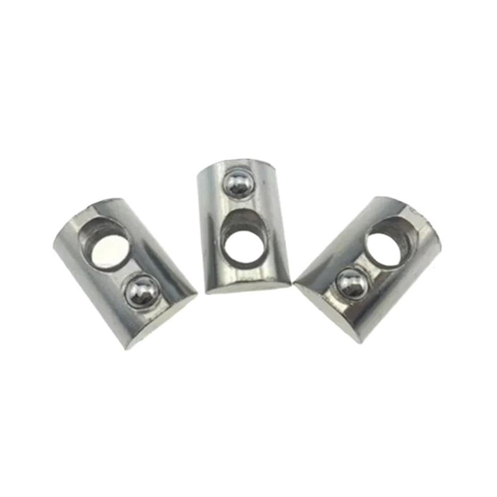 Aluminum T Spring Nut Half Round Elasticity
