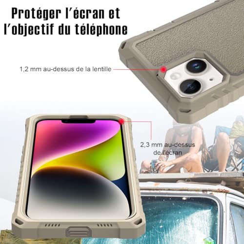Coque robuste iPhone 13 tout-terrain pour activités extérieures et rando - 6