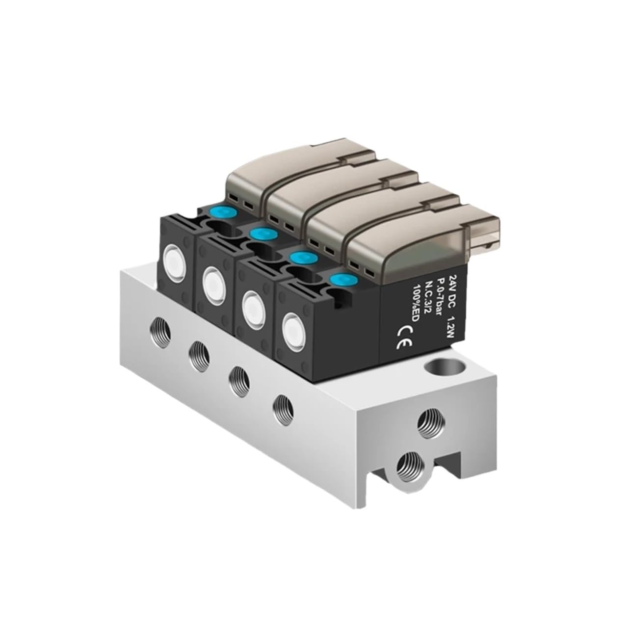 Vanne d'air 10 mm à haute fréquence 30 Hz pour une régulation pneumatique ultra rapide