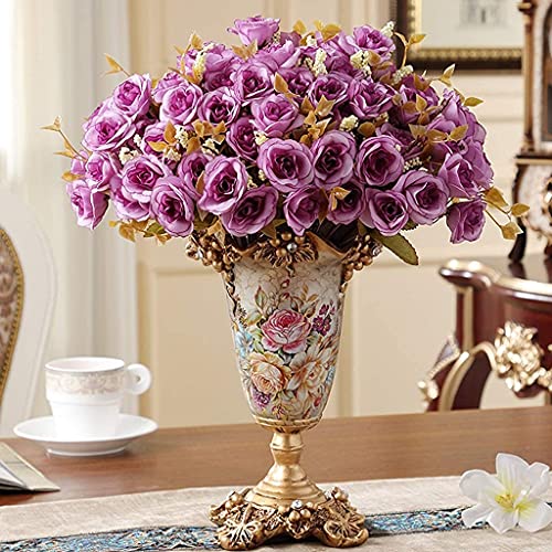 Set decorativo de 1 pieza en resina dorada champán 11.0 pulg. miniatura 3