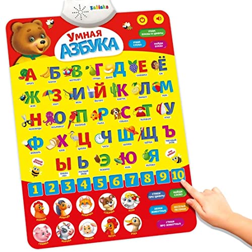 Baked Enamel Finish Weights Russian Alphabet Flash Cards With Learning ...