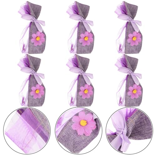 10 bolsas de organza para sachet aroma lavanda miniatura 7