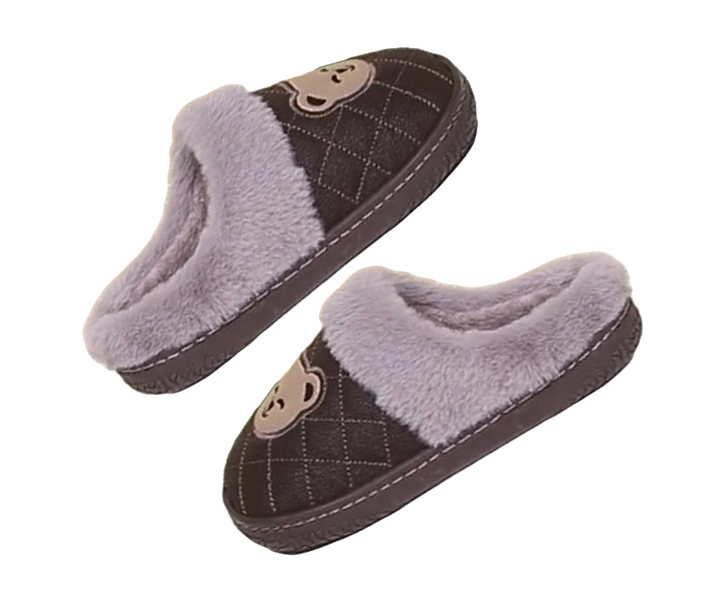 ZVANY Soft Warm Winter Indoor Flip Flop Bunny Slippers for Boys & Girls (6-7 Year, Grey) (B0DGG9DZJ1) Amazon Price History, Amazon Price Tracker