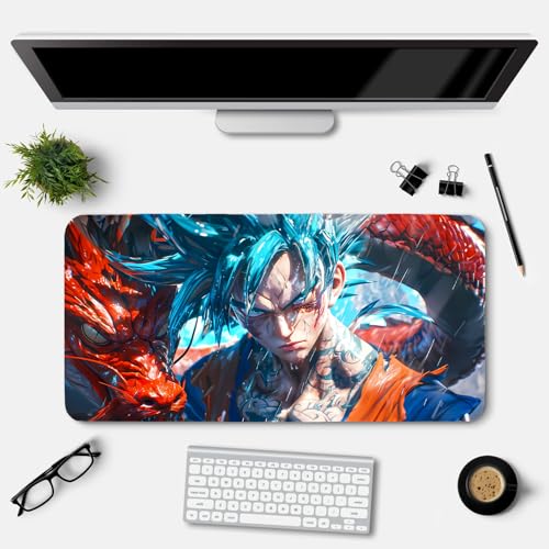 Image of Anime fearturing Large Gaming Mouse Pad, Extended Desktop Mat, 58 x 28 cm. (DS 2)