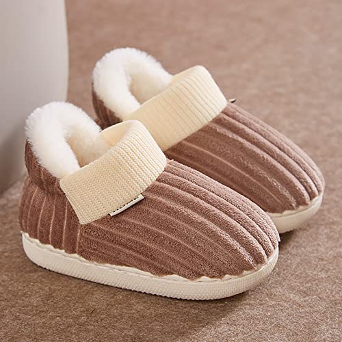 Girls Size 3 Slippers Kids Home Slippers Girls Boys Slippers Cotton Comfy House Kids Warm Slipper Boots2