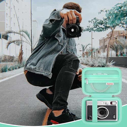 Funda para Cámara Fujifilm Instax Mini EVO Verde miniatura 7