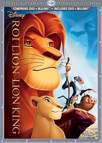 Le Roi Lion: Édition Diamant / The Lion King: Diamond Edition (Bilingual DVD Combo Pack) [Blu-ray + DVD] [Blu-ray]