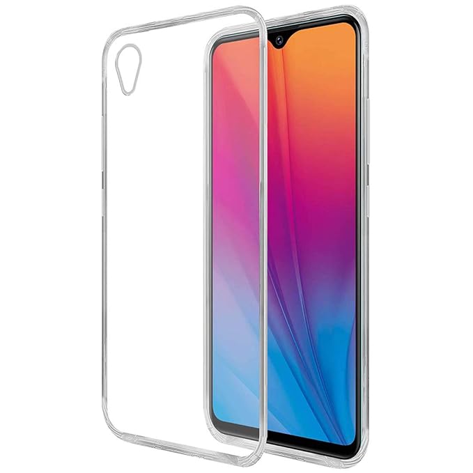 Amazon Brand - Solimo Mobile Cover for Vivo Y91i (Soft & Flexible Back Case), Transparent