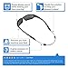 Adjustable Eyeglass Strap (3 Pack) - No Tail Sunglass Strap - Eyewear String Holder - With Bonus Glasses Cleaning Cloth - 3 Pack