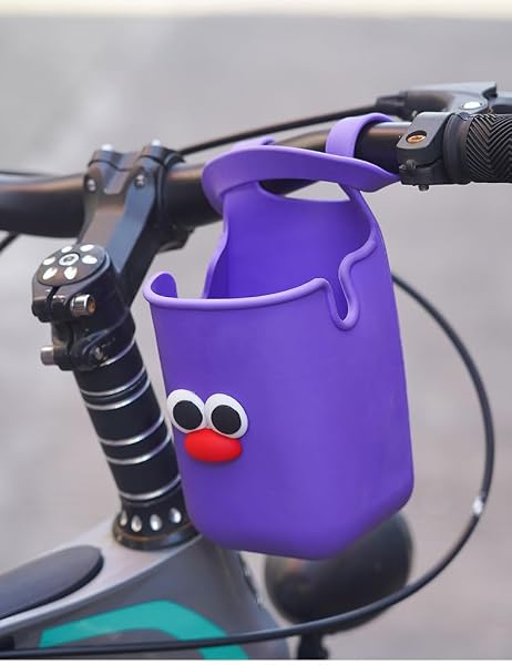 Universale Passeggino Cup Holder Bottle Holder Silicone Phone Holder Organizer per Passeggino Bike Tapis Roulant Walker Barche Silicone - 1