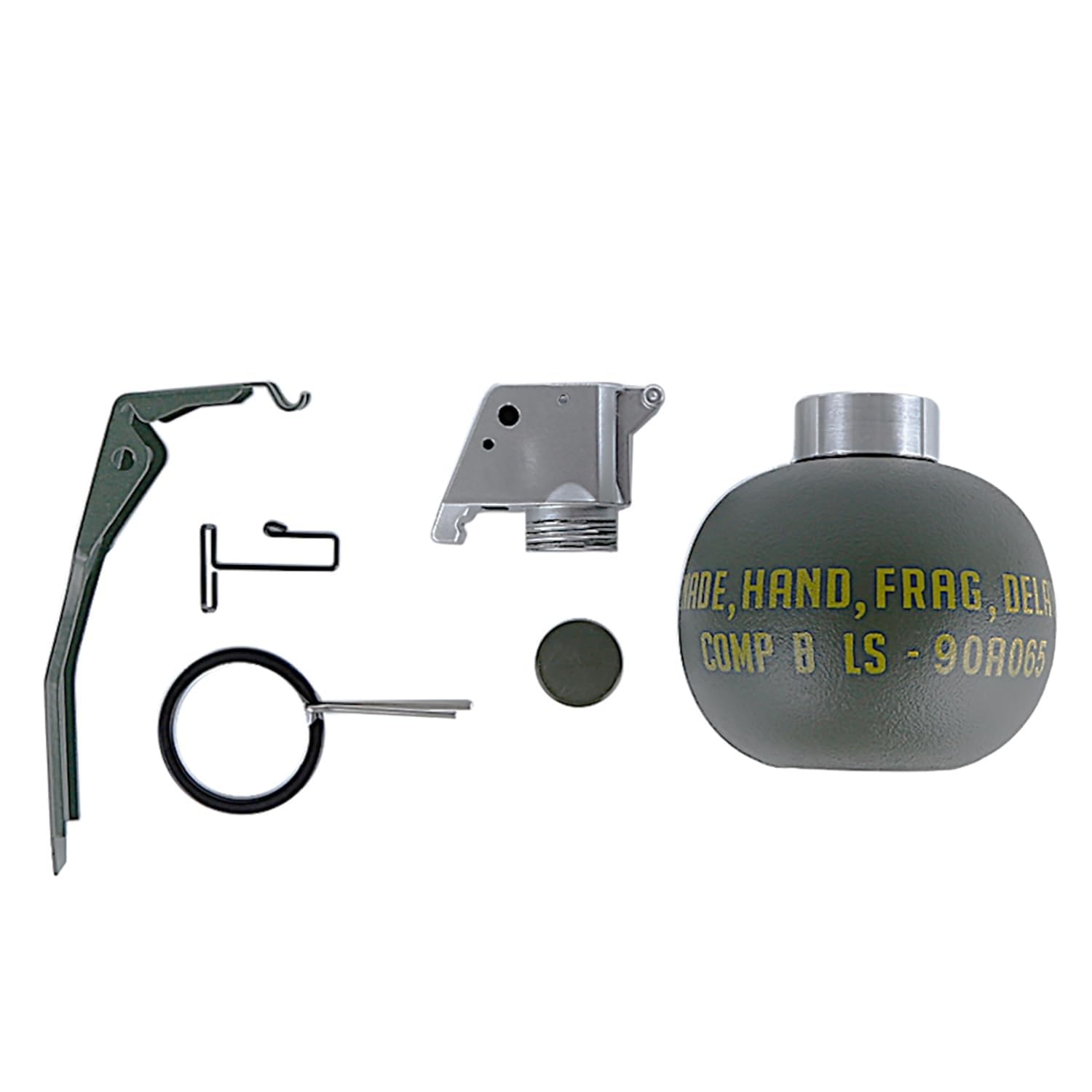 Modello di Granata Finta Tattica Giocattolo, Granate in plastica, Accessori for equipaggiamento tattico CS Airsoft for Fan dell'Esercito, Cosplay