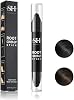 Root Touch Up Black,gowwim Root Cover Up Quick Stick,Instant Root Concealer to Cover Roots and Grays. Black