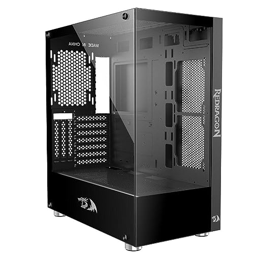 GABINETE REDRAGON REFLECT PRETO MODELO CA-601B