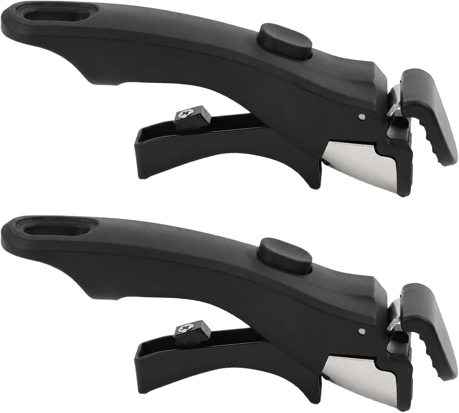 2PCS Removable Pot Handle, 7.5" Heat-Resistant Detachable Pan Handles